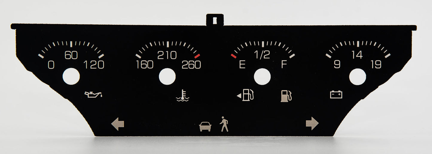 GMC Sierra 2019-2023 1500-3500 Strip (Square Gauge Layout) G-2022