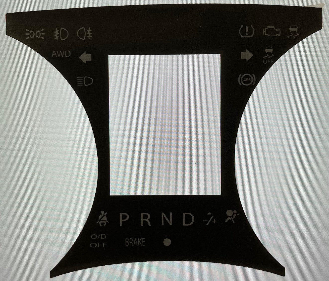 Chrysler 300 Center Plate 2011-2018 C-3041