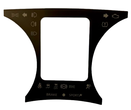 Dodge Charger 2011-2014 Brake & Sport Icon Center Piece C-3048