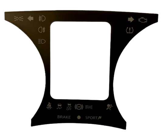 Dodge Charger 2011-2014 Brake & Sport Icon Center Piece C-3048