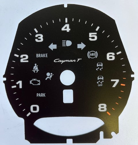 Porsche Cayman T 8 Tach No Shift 2018-2022 P-1054