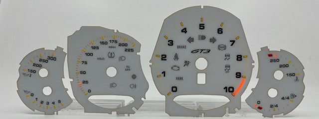 Porsche GT3 No Shift 10 Tach Full Set 2018-2022 P-1055