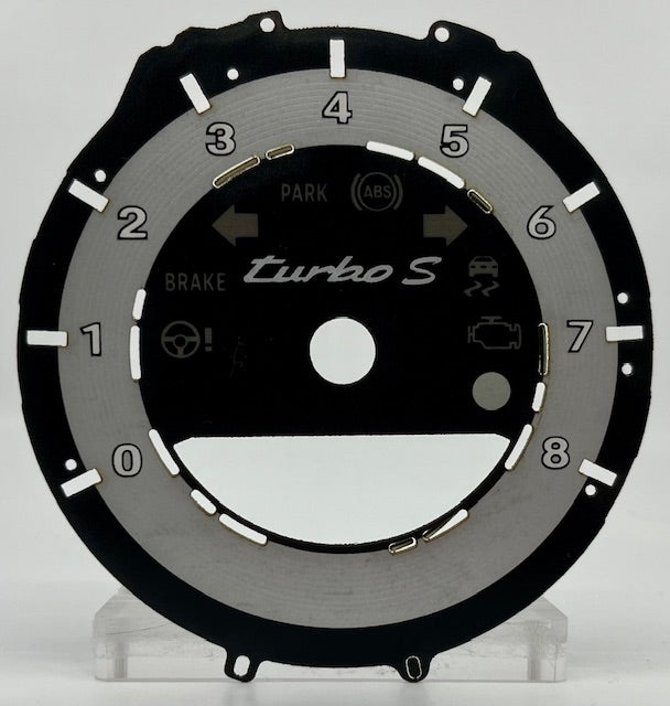 Porsche 911 Turbo S 2022-2024 8 Tach Silver P-1059
