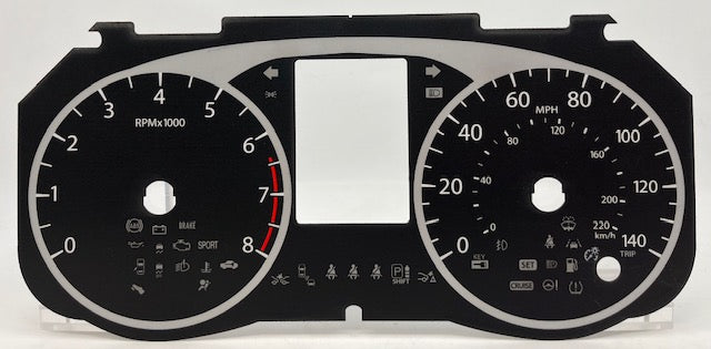 Nissan Kicks 140 MPH & 8K with 3 passenger icons 2020 N-5021