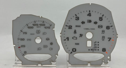 Porsche 911 8 Tach & 175 Speedo 2018-2022 P-1004A