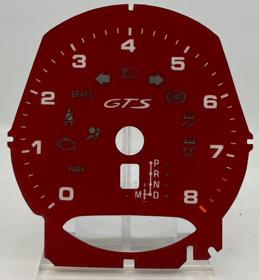 Porsche GTS Red 2018-2022 P-1043A