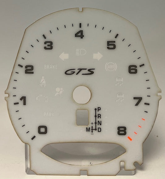 Porsche GTS White 2018-2022 P-1043B