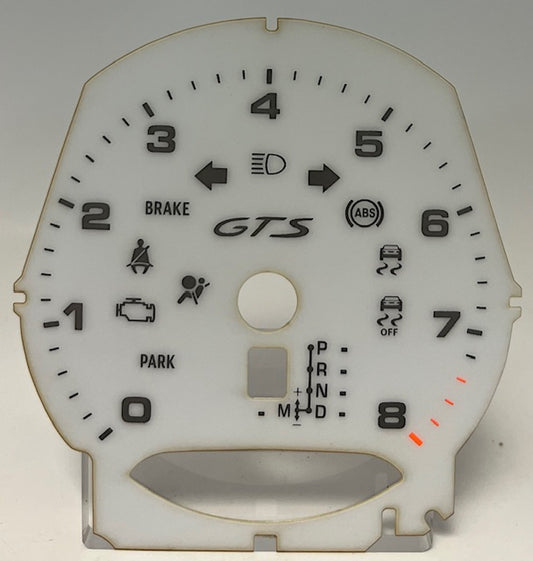 Porsche GTS White 2018-2022 P-1043C