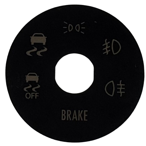 Jeep Wrangler Hybrid Center Piece 2022-2026 C-3071