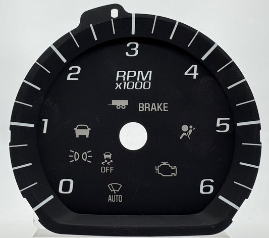 GMC/Chevrolet Sierra/Silverado 2014-2019 3D 6K Tach Only G-3003