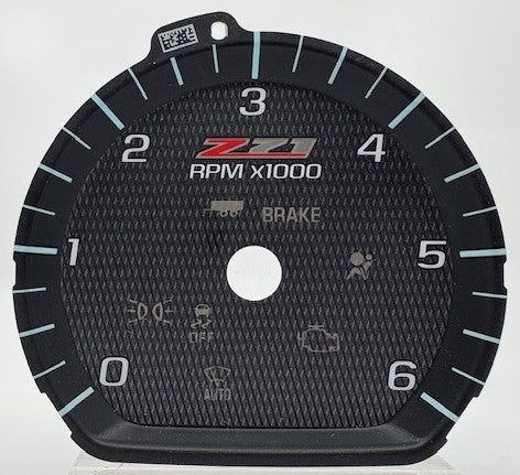 Chevrolet Silverado 2014-2018 Blue Z71 3D Tach Only Gas G-3012A