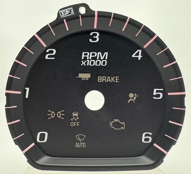 GMC/Chevrolet Sierra/Silverado 2014-2018 3D 6K Tach Only G-3005A