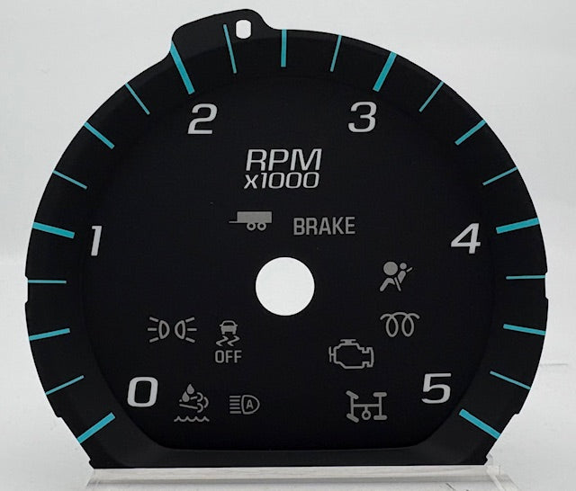 GMC/Chevrolet Sierra/Silverado 2014-2018 3D Blue Tach Only Diesel G-3009B