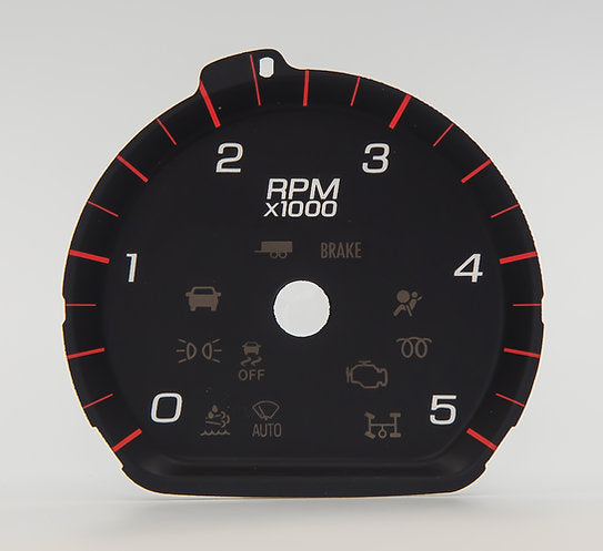 GMC Sierra 2014-2018 3D 5K Tach Only G-3010