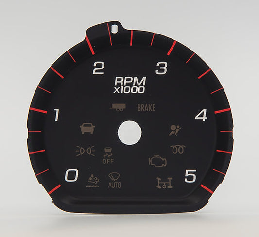 GMC Sierra 2014-2018 3D 5K Tach Only G-3010