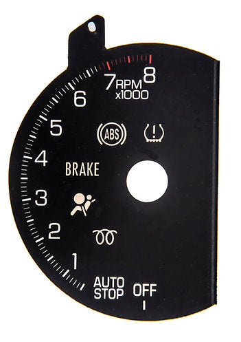 Chevrolet/GMC Blazer/Acadia/Enclave/ Equinox/Traverse 2019-2020 8K Tach Only with Auto Stop G-3019