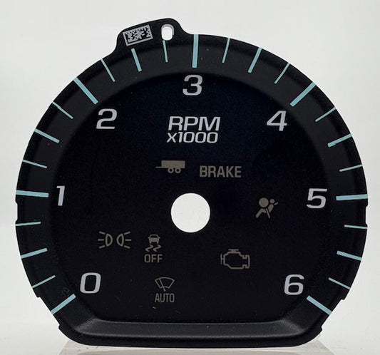 GMC/Chevrolet Sierra/Silverado 2014-2018 3D 6K Tach Only G-3004A