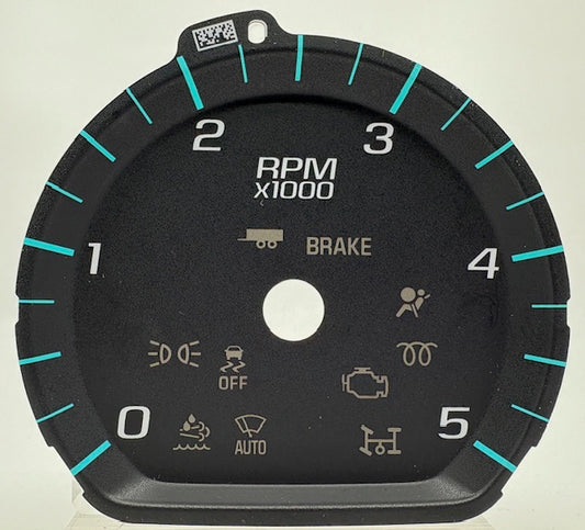 GMC/Chevrolet Sierra/Silverado 2014-2018 3D Blue Tach Only Diesel G-3009A