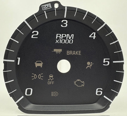GMC/Chevrolet Sierra/Silverado 2014-2019 3D 6K Tach Only G-3003A
