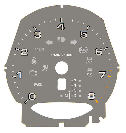 Porsche 911 Tach Only 2018-2022 P-1004