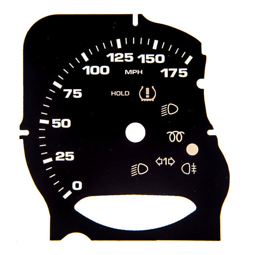 Porsche Speedo Face Only 175 MPH P-1005